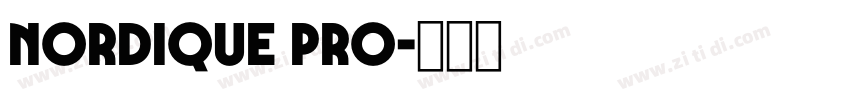 Nordique Pro字体转换